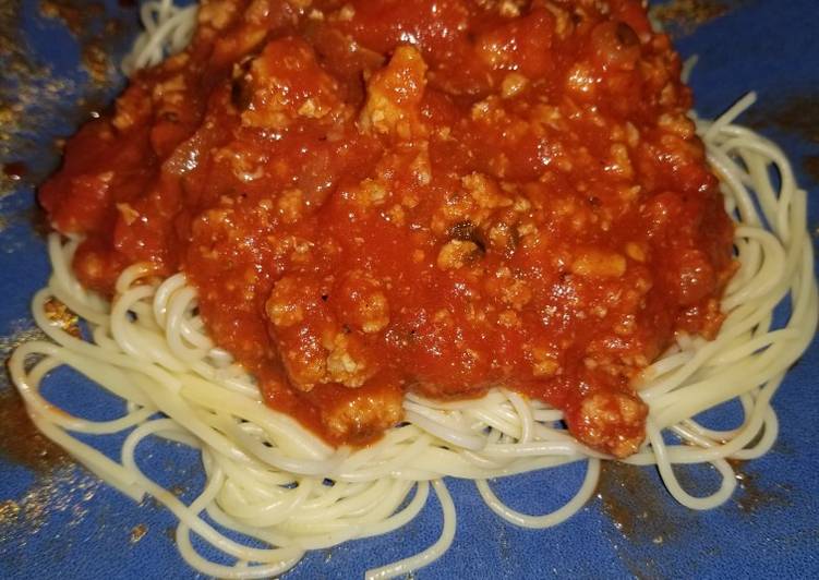Simple Way to Prepare Speedy Healthy Spaghetti