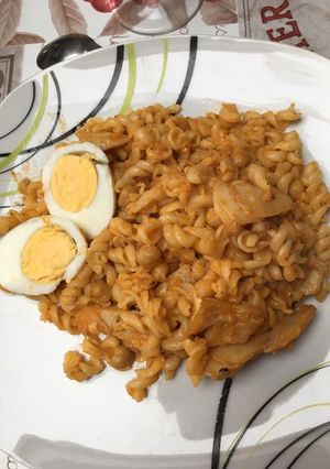 Une photo de Pâtes à la morue