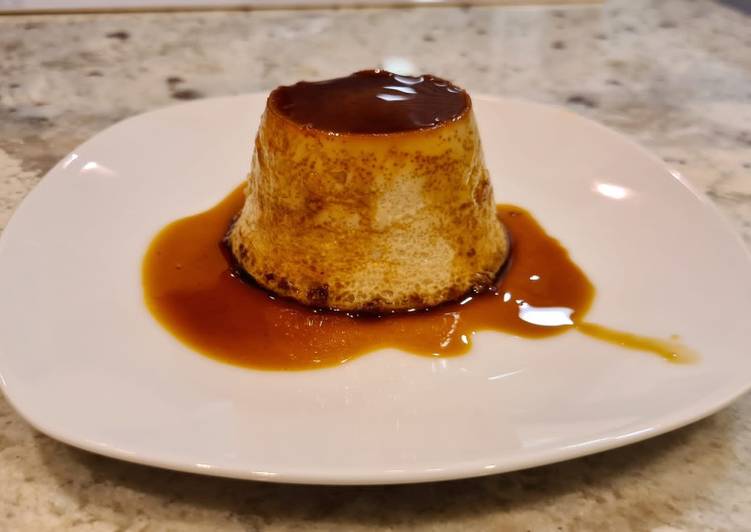 Flan de queso