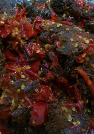 Foto resep Dendeng balado ala inu jojo