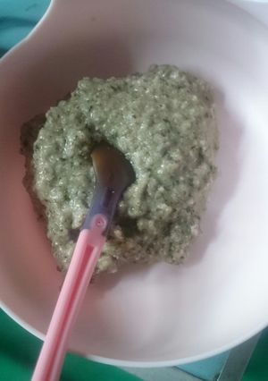 Foto resep Sayur bayam ikan tongkol MPAsi 8 bulan