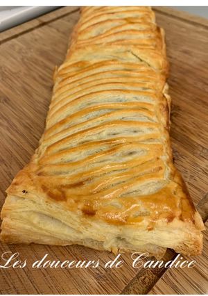 Une photo de Dartois aux pommes et au chocolat