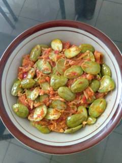 Foto resep Balado petai dan teri medan extra pedas