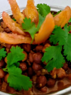 A picture of Red Chana Masala Stew.