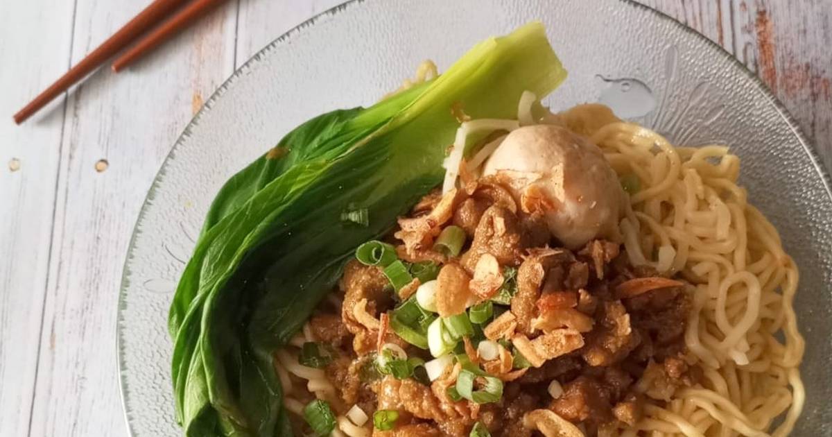 Resep Mie Ayam Abang Abang Oleh Asri Suwasani Cookpad