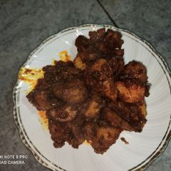 A picture of Sindhi Aloo Tuk.