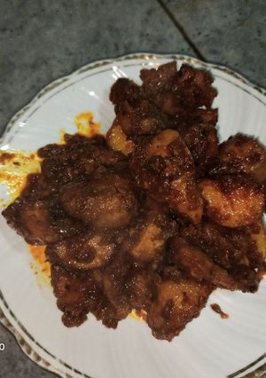 A picture of Sindhi Aloo Tuk.