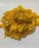 Arroz con sepia y alcachofas