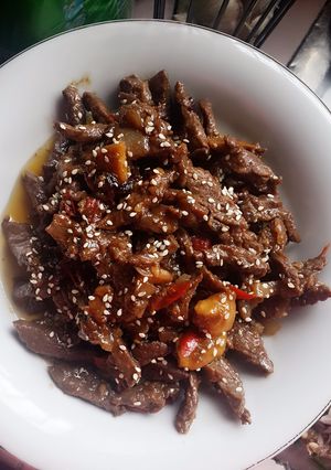Foto resep Beef teriyaki ala hokben