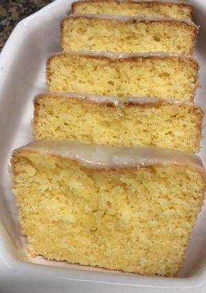Una foto de Budín de limón🤤