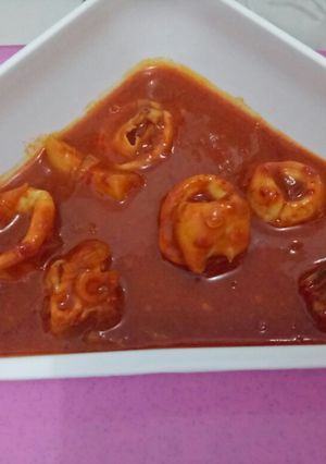 Foto resep Cumi saus pedas asam manisss