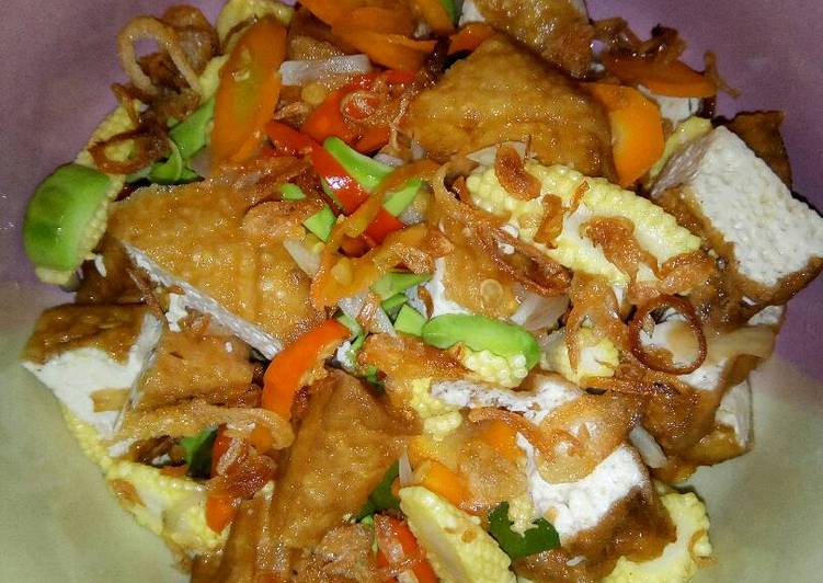 Resep Tumis Tahu Coklat, Bisa Manjain Lidah