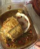 Lomo de cerdo relleno de pimientos
