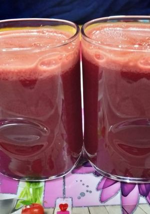 A picture of Carrot juice.