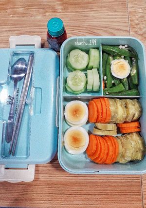 Hình của món Healthy: Bữa ăn thanh đạm.