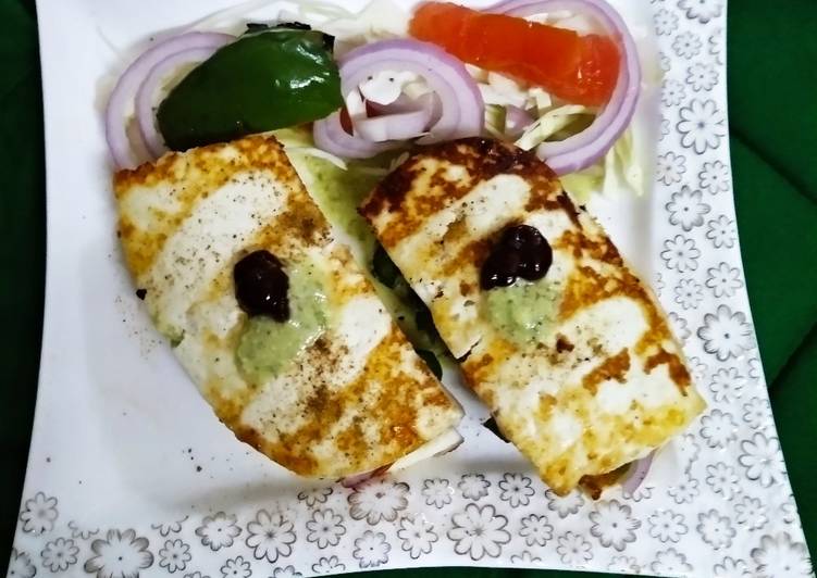 Steps to Make Perfect Grilled Paneer Sandwich