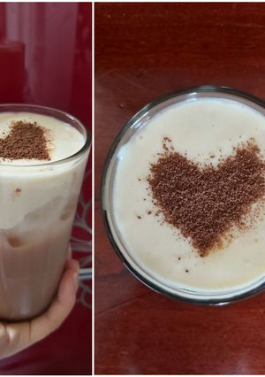 Hình của món Milo kem cheese.