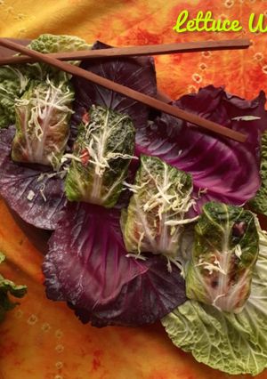 A picture of Lettuce Wrap.