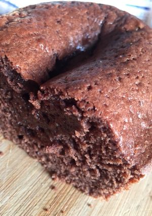 Una foto de Budín de chocolate