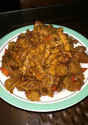 Foto resep Kering tempe nyemek