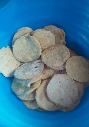 Una foto de Marineras semoladas con masa de sorrentinos precocida (de Norali)