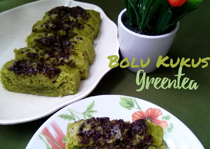 Cara Gampang Membuat Bolu Kukus Greentea Anti Gagal