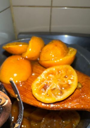 Una foto de Cascaritas de mandarinas