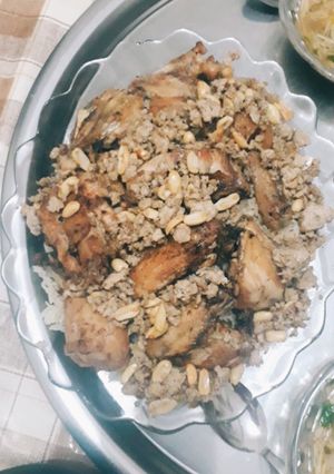 صورة لوصفة فريكة ورز مع فروج مقلي