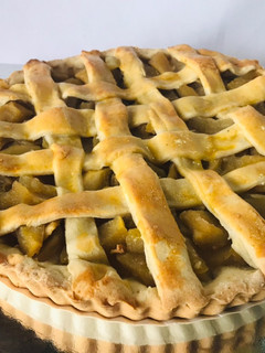 Una foto de Kuchen de manzana