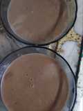 Natilla de chocolate