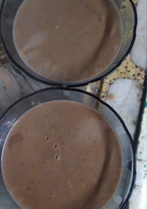 Una foto de Natilla de chocolate