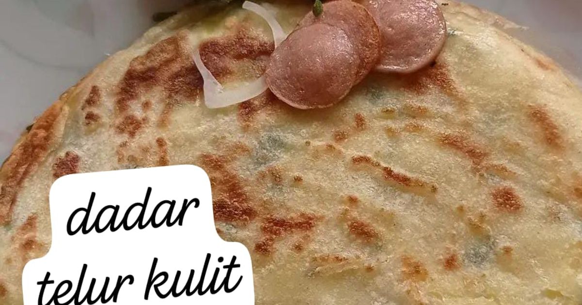 Dadar telur kulit lumpia