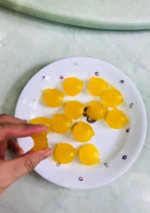 Hình của món Kẹo chip chip hương cam.