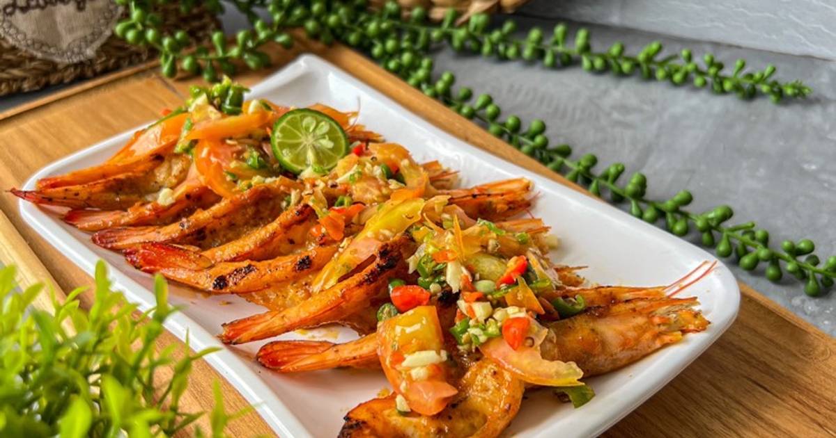 Resep Udang Bakar Jimbaran Devina Hermawan Rasanya Maknyus