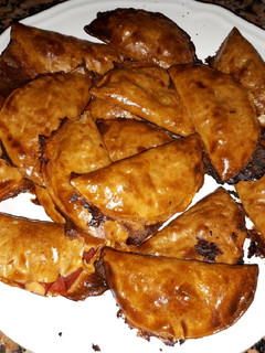 Una foto de Empanadillas rellenas de pisto al horno