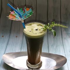 A picture of Chilled Holy Basil Sharbat.