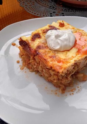Rakott káposzta édeskáposztából recept fotója