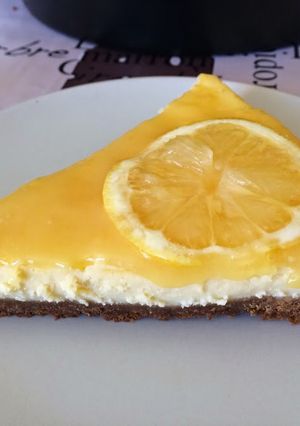 Une photo de Cheesecake fermier au citron
