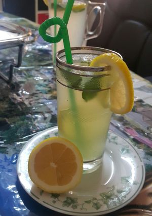 صورة لوصفة عصير ليمون بالنعناع