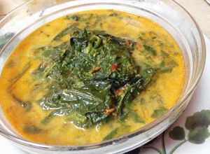 Foto resep Sayur daun singkong bumbu kuning