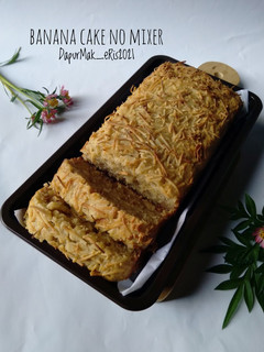 Foto resep Banana Cake No Mixer
