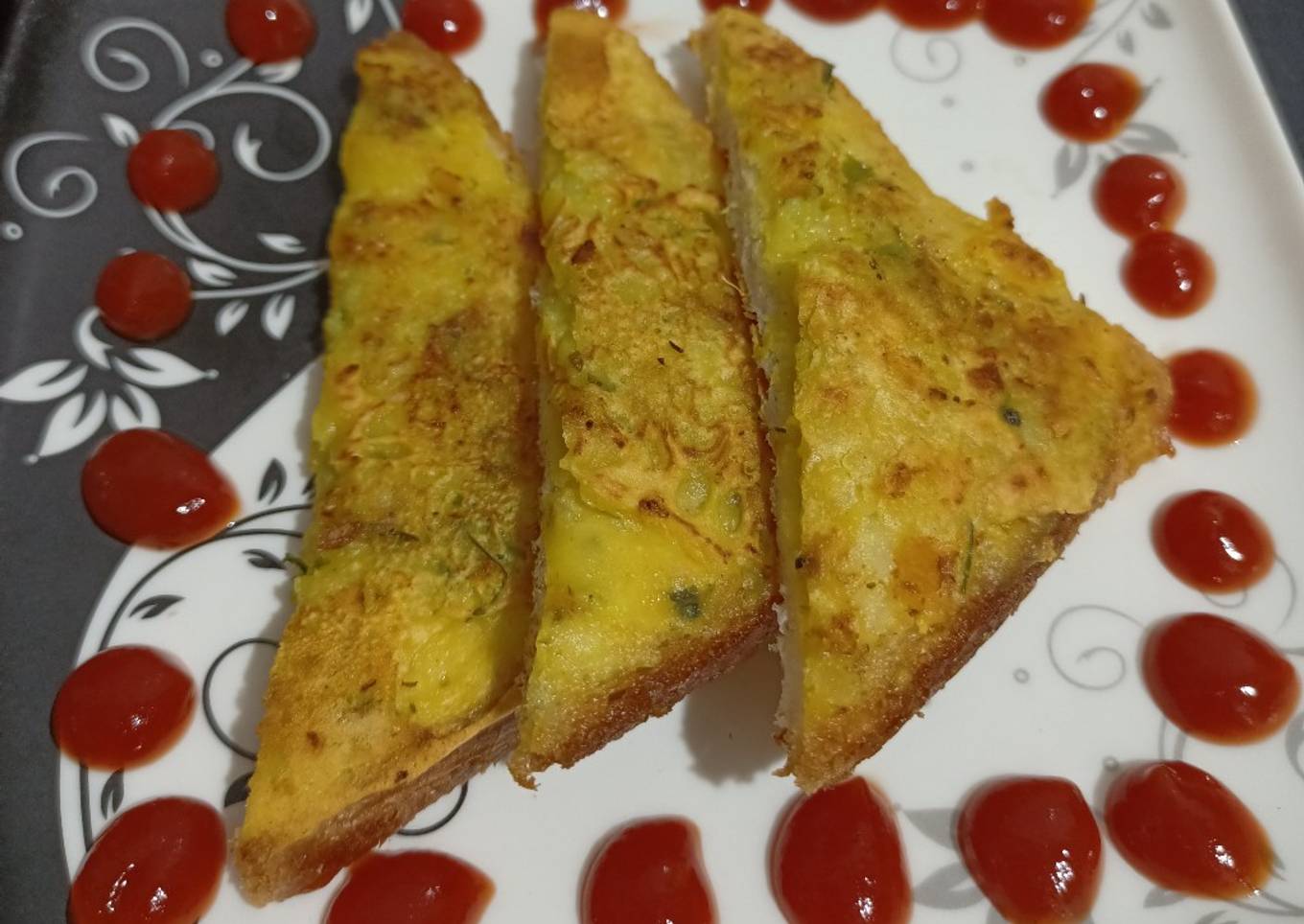 Roasted Bread Pakora