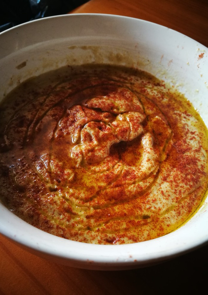 Una foto de Baba ganoush