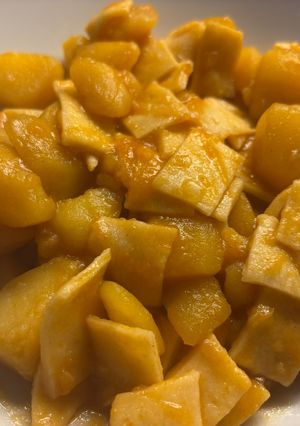 Házi krumplis tészta recept fotója