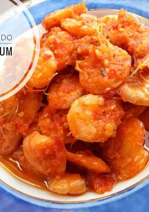 Foto resep Udang balado super pedas