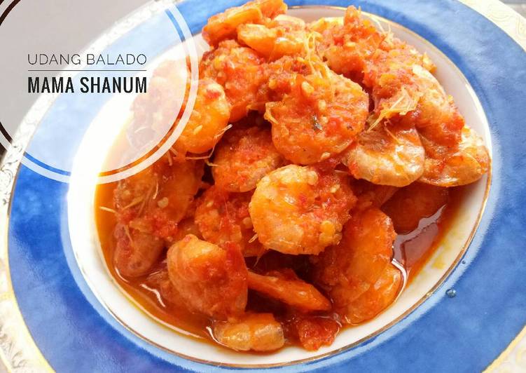 Resep Udang balado super pedas yang Bikin Ngiler