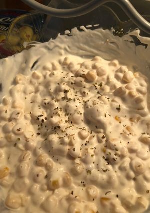 Majonézes kukoricasaláta egyszerűen recept fotója