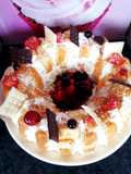Charlotte aux ananas 🍍 et chantilly