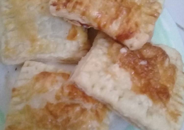 Chocolate puff pastry