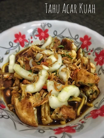 Cara Mudah Menyiapkan Resep Tahu Acar Kuah yang  Bikin Ketagihan Anti Ribet, Mantap